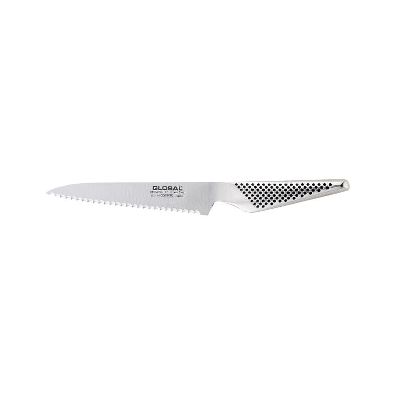 Utility Knife - Global Classic Fluted Serrated (15cm)