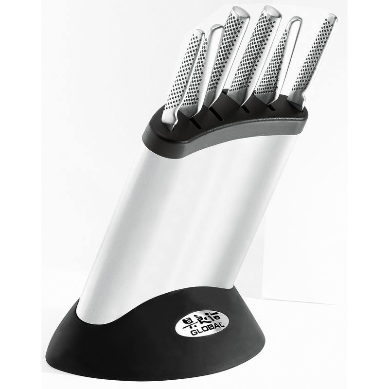 Global Knives Synergy 7 Piece Knife Block Set