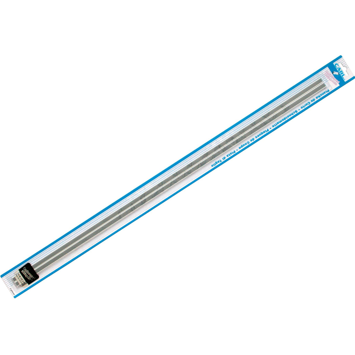 Set of 2 durable Carl PDC250 cutting mats with self-healing technology and double-sided functionality for precise crafting.