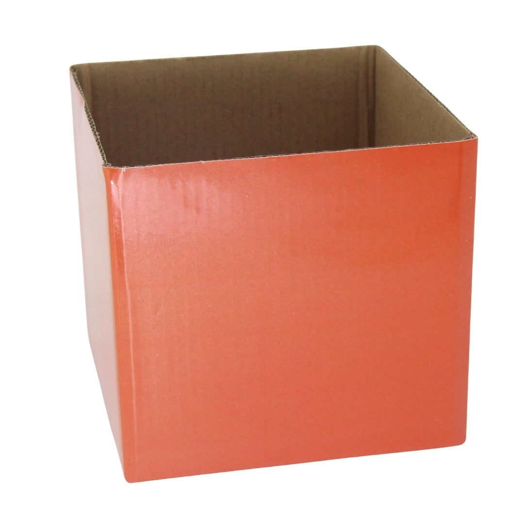 Posy Box Mixed Colours Pack of 25. - Hot pink Yellow Violet Moss and Orange.