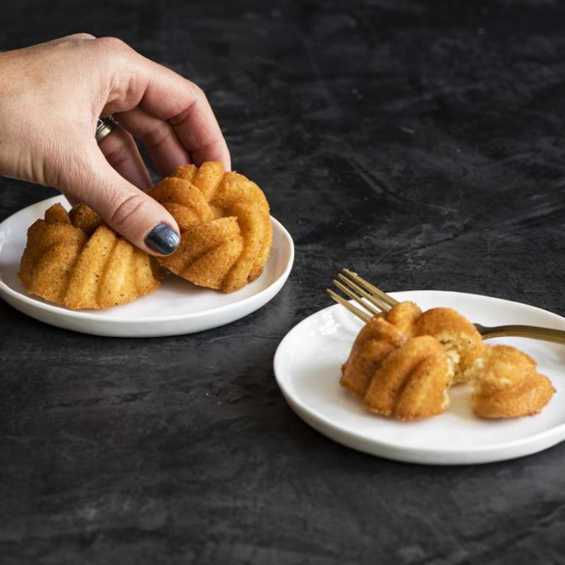 Nordic Ware 75th Anniversary Braided Mini Bundt® Pan