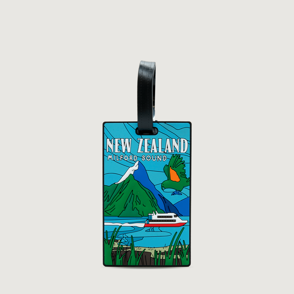 Moana Road - Luggage Tag - Milford Sound
