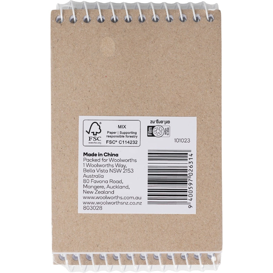 Paperclick Notebook 96 Page 3pack
