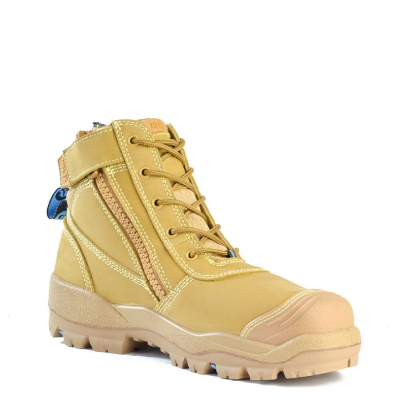 Safety Boot Bata Horizon SC Wheat Leather (Size: 6)