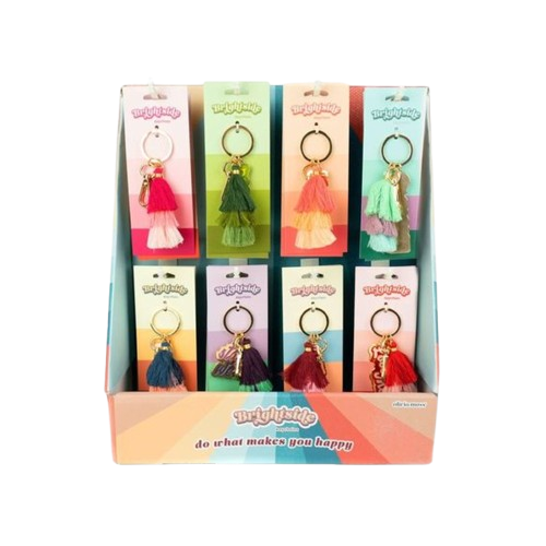 Olivia Moss Brightside Keychains Display - 24pcs