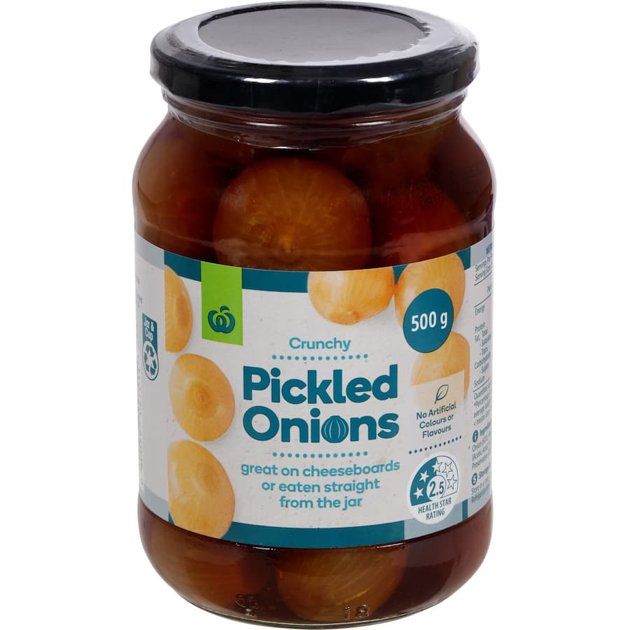 Woolworths Pickled Onions 500g
