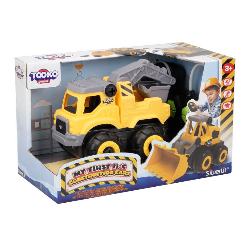 Remote Control Vehicle - SILVERLIT TOOKO MY RC CONSTRUCTION VEHICLES (Assorted)