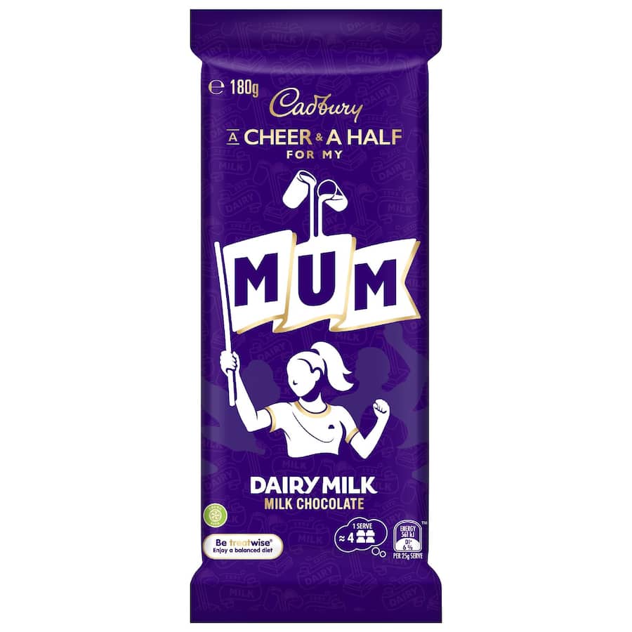 Cadbury Chocolate Dairy Milk 180g