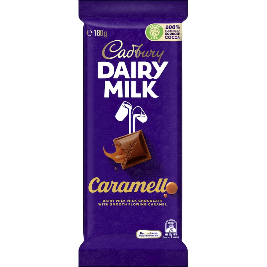 Cadbury Chocolate Dairy Milk Caramello 180g