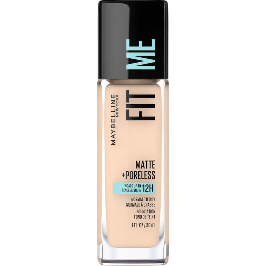 Maybelline Fit Me Matte Foundation Poreless- Natural Ivory 112 30mL