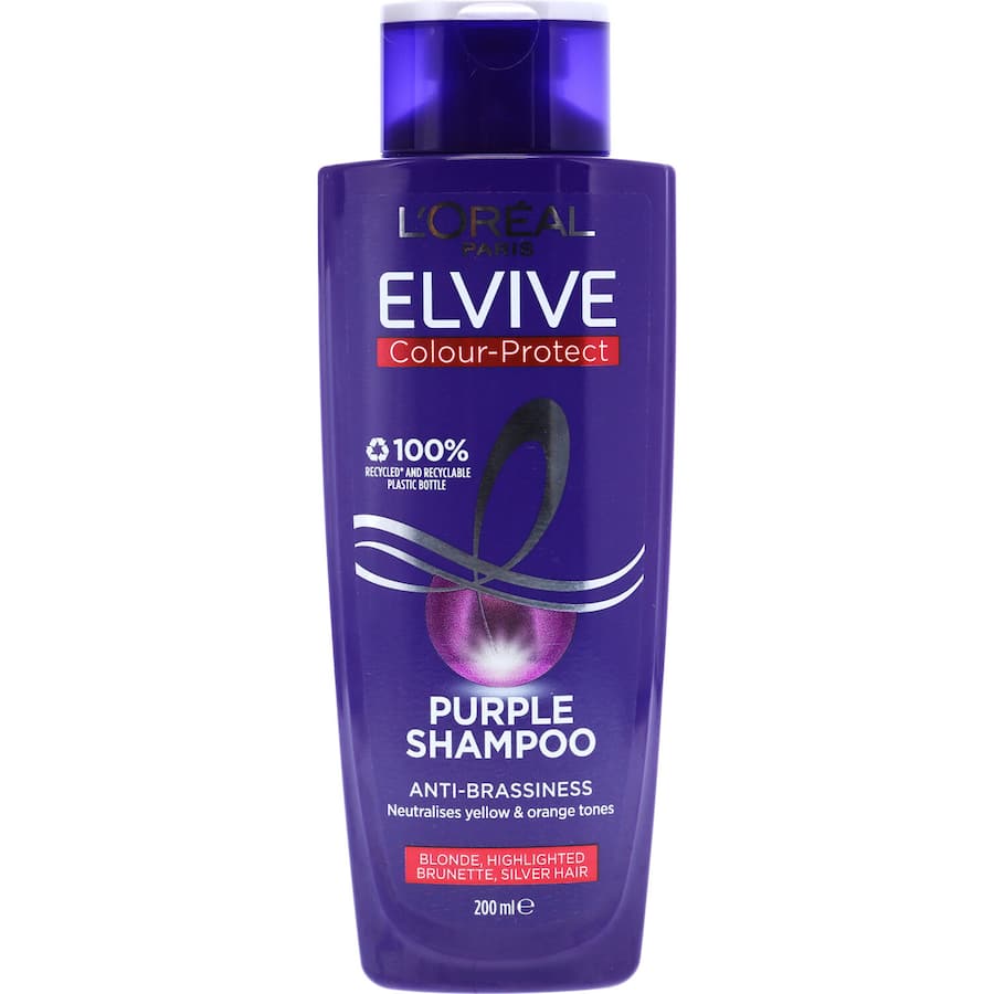 Loreal Paris Elvive Purple Shampoo Anti-brasiness 200mL