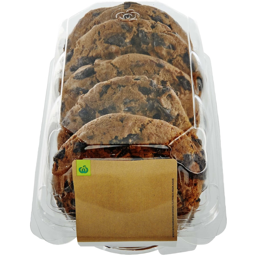 Woolworths Cookies Chunky 40% Chocolate 5pack