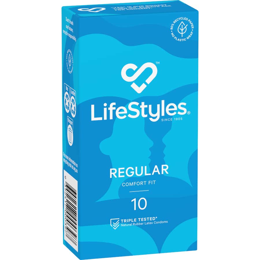 Lifestyles Condom Regular 10ea