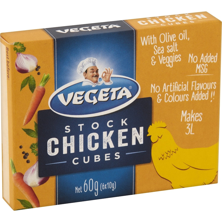 Vegeta Chicken Stock Cubes Pack 6x10g