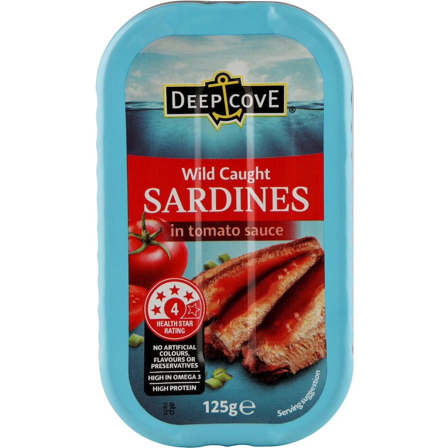 Deep Cove Sardines In Tomato Sauce