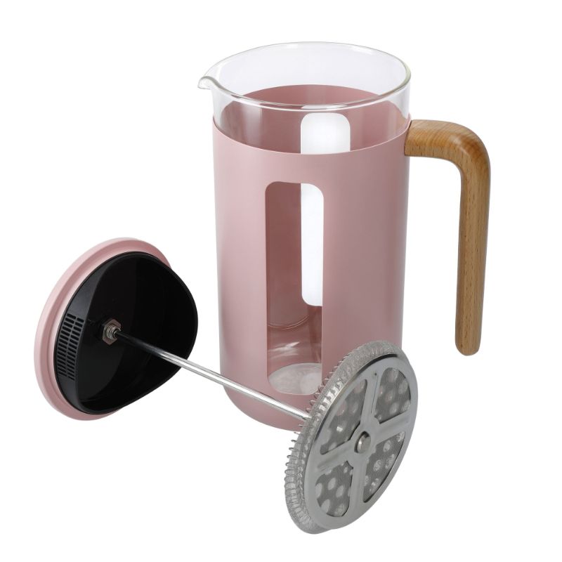 La-Cafetiere-Pisa-8-Cup-1L-Pink