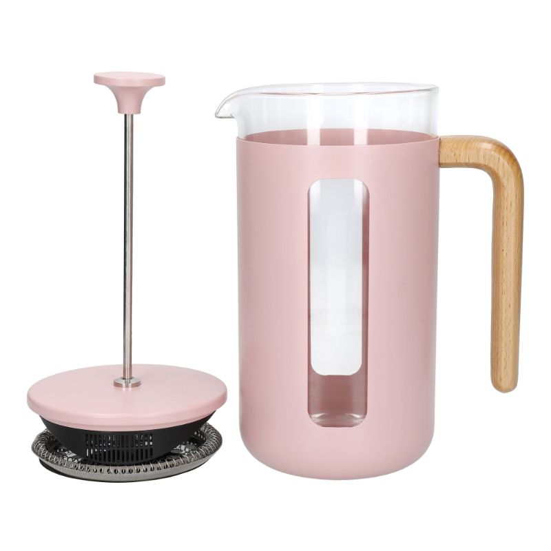 La-Cafetiere-Pisa-8-Cup-1L-Pink