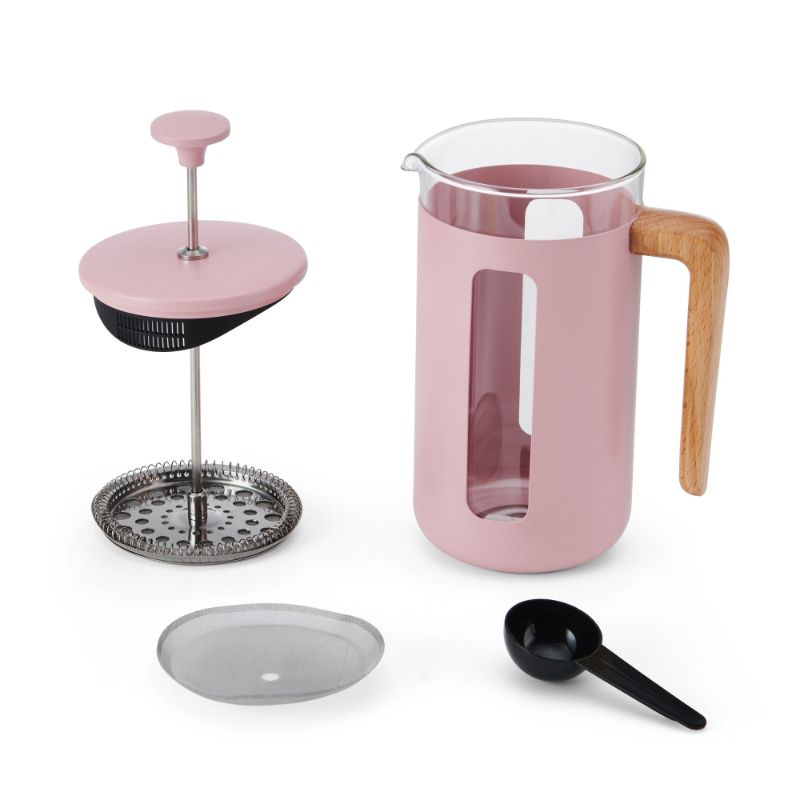 La-Cafetiere-Pisa-8-Cup-1L-Pink