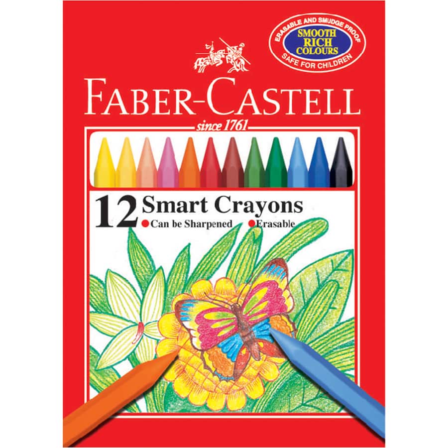 Faber-castell Crayons Smart - 12 pack