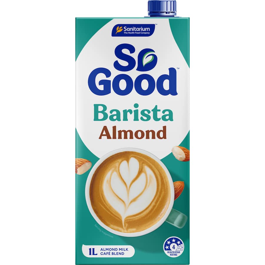 So Good Almond Milk Barista Edition Uht Carton 1L