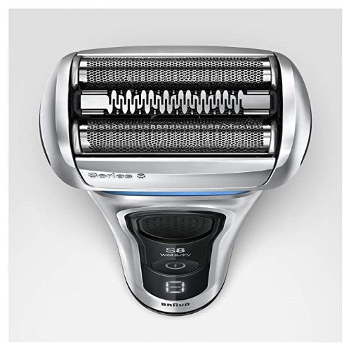 83M Silver Multi Cassette for Braun shavers, ensuring a close, comfortable shave with precision cutting.
