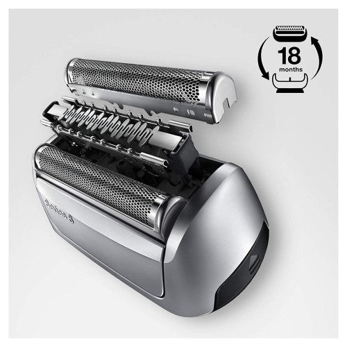 83M Silver Multi Cassette for Braun Type 5795/5794 enhances shaves with precise cutting and comfort, ideal for daily grooming.