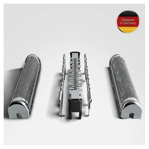 83M Silver Multi Cassette for Braun shavers, ensuring a close, comfortable shave with precise cutting and longevity.