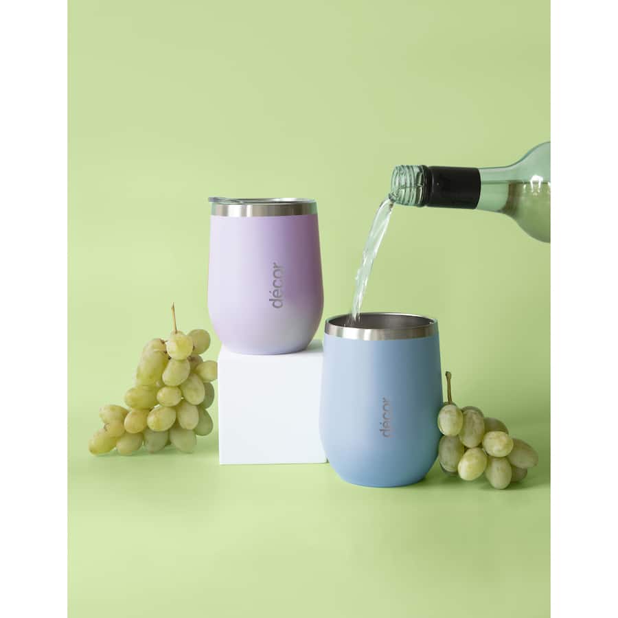 Decor Coffee Cup Double Wall Stainless Steel 350mL