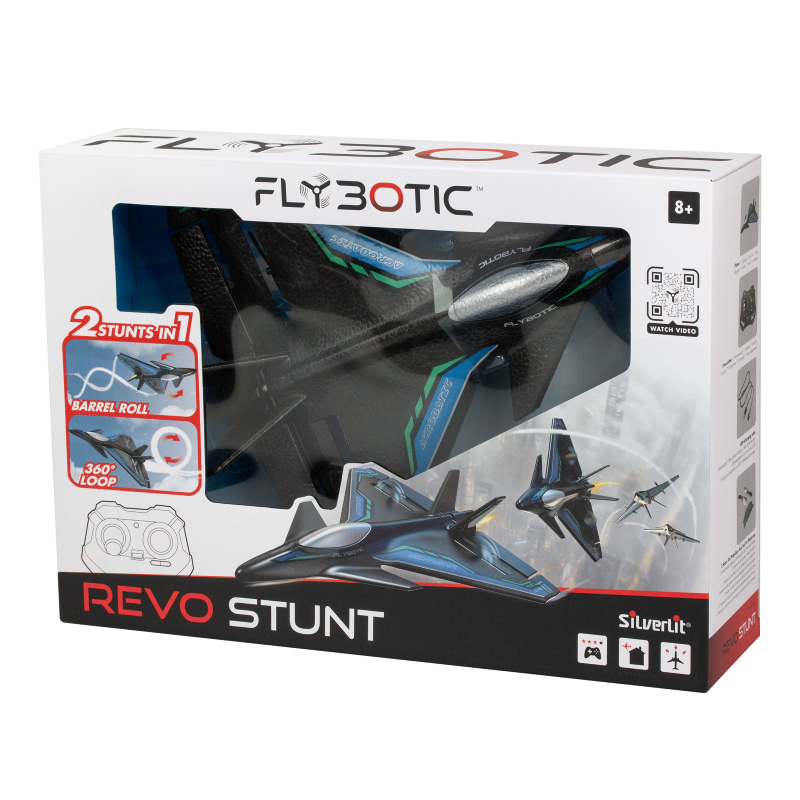 Remote Control Plane - SILVERLIT FLYBOTIC REVO STUNT