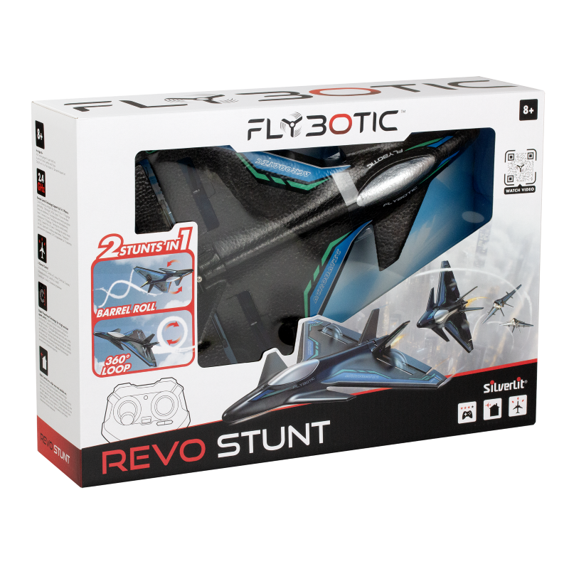 Remote Control Plane - SILVERLIT FLYBOTIC REVO STUNT