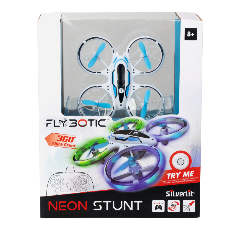 Drone- SILVERLIT FLYBOTIC NEON STUNT