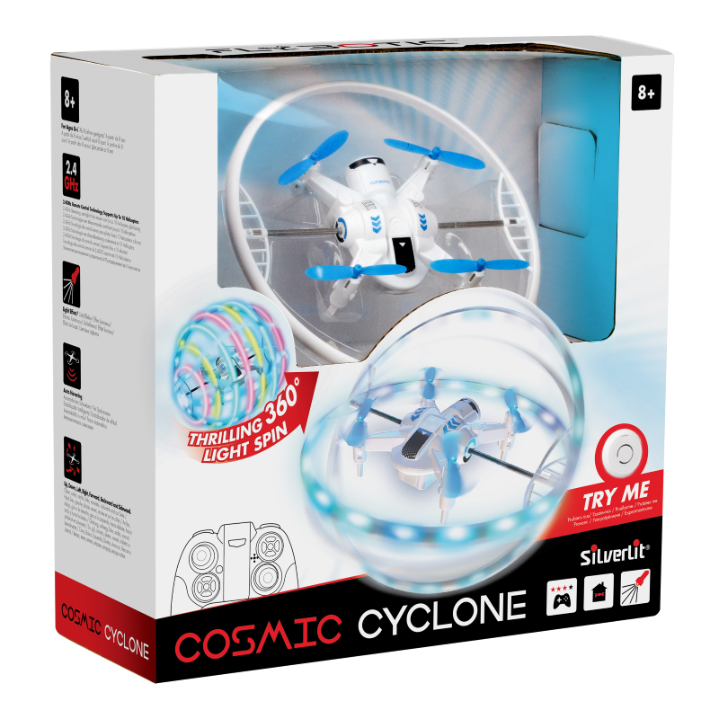 Drone - SILVERLIT FLYBOTIC COSMIC CYCLONE