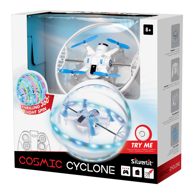 Drone - SILVERLIT FLYBOTIC COSMIC CYCLONE