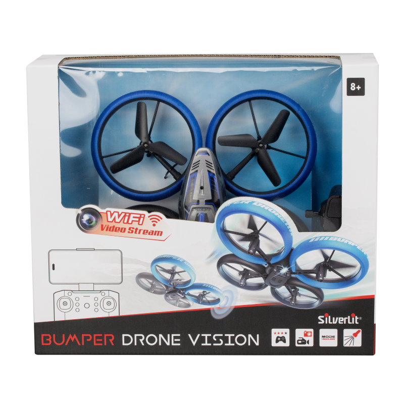 Drone - SILVERLIT FLYBOTIC  BUMPER DRONE VISION W/CAMERA