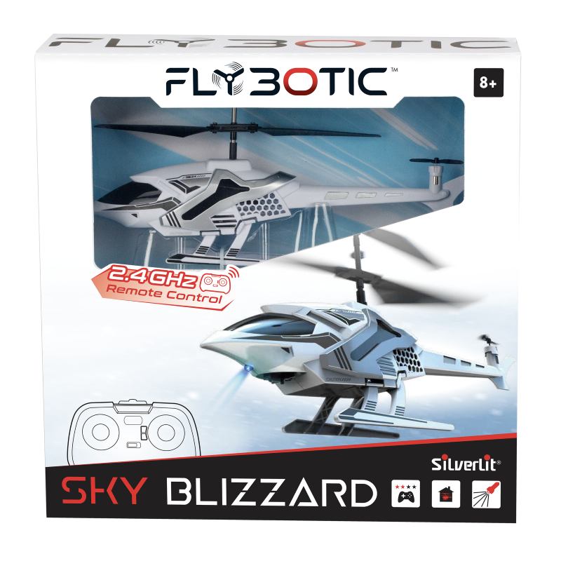 Remote Control Helicopter - SILVERLIT FLYBOTIC SKY BLIZZARD