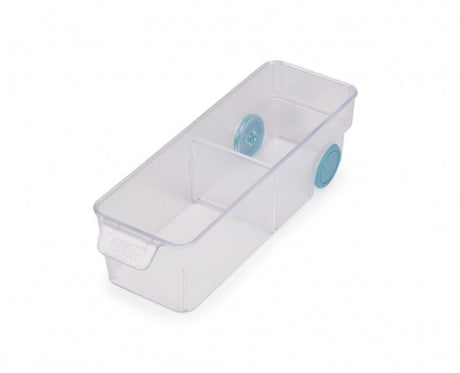 Joseph Joseph FridgeStore Small Storage: A compact fridge organizer with easy-pull handle and sliding wheels for space efficiency.