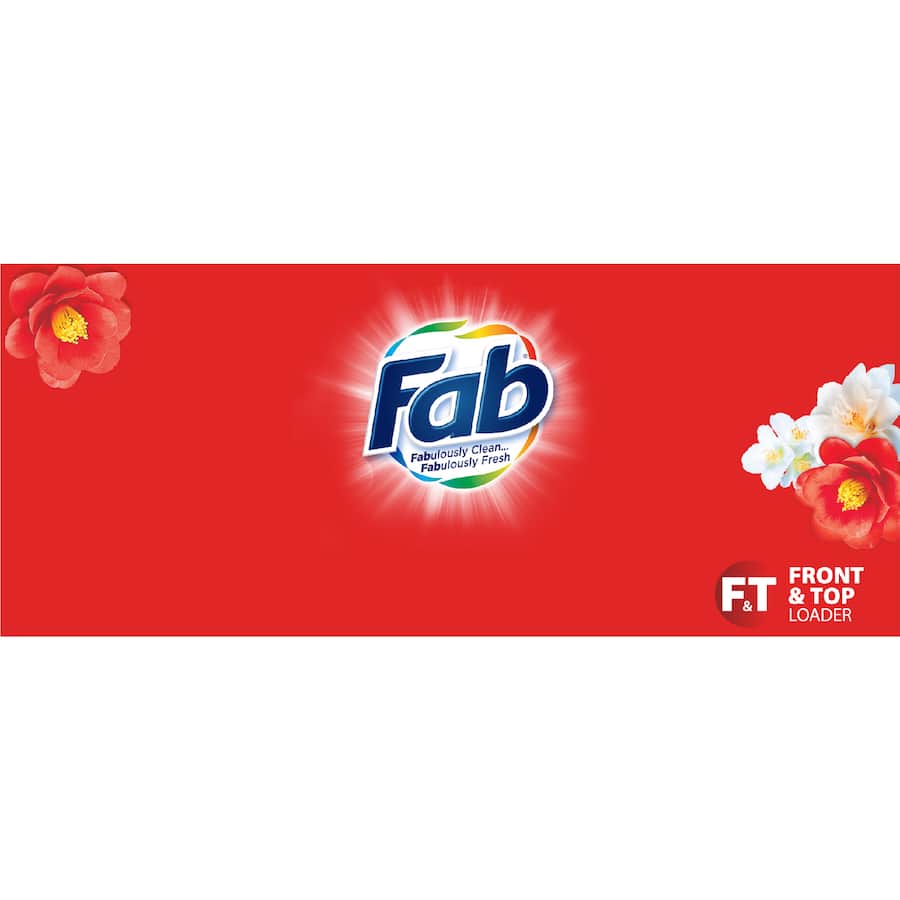 Fab Laundry Powder Fresh Blossoms 1kg