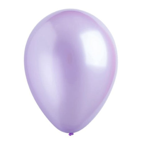 Bulk pack of 200 Metallic Lavender latex balloons, ideal for vibrant celebrations and elegant décor at any event.