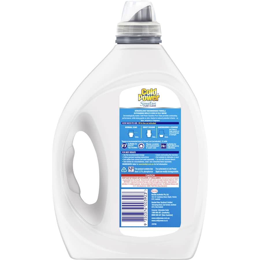 Cold Power Laundry Liquid Sensitive 2L
