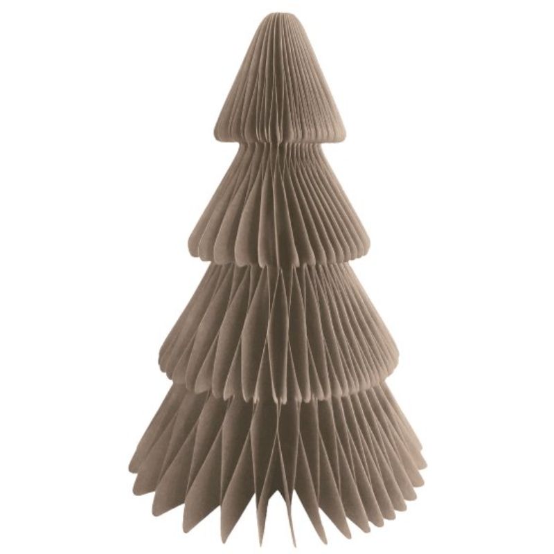 20cm Christmas Honeycomb Decoration in natural hues, perfect for rustic holiday decor on trees and festive displays.