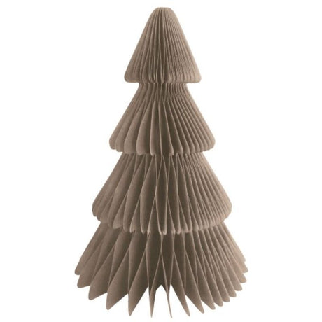 20cm Christmas Honeycomb Decoration in natural hues, perfect for rustic holiday decor on trees and festive displays.