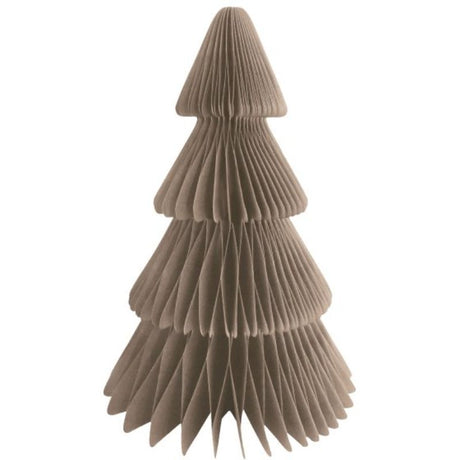 35cm Christmas honeycomb decoration in natural design for eco-friendly holiday decor and festive settings.