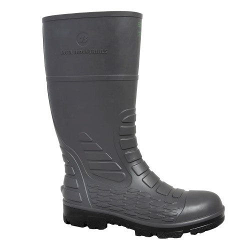 Safety Boots - Bata Steel Toe Black/ Grey (Size 15)