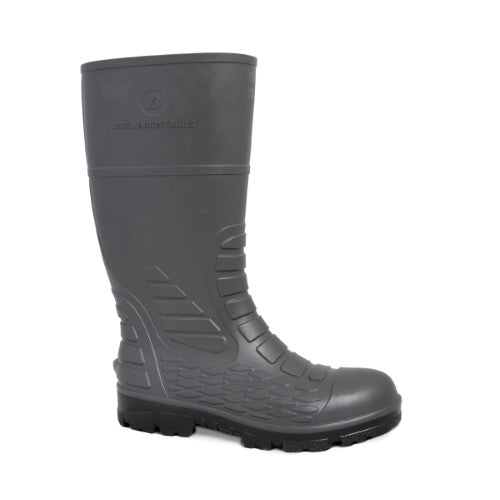 Safety Boots - Bata Steel Toe/ Armour Layer Black/Grey (Size 7)