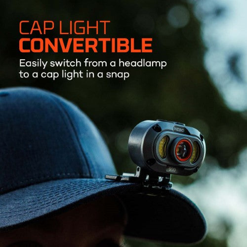 Rechargeable Headlamp - NEBO Mycro 900+