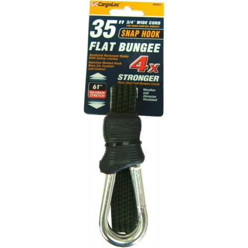 Cargoloc "Snaphook" Bungee Cords 35" with Snaphooks