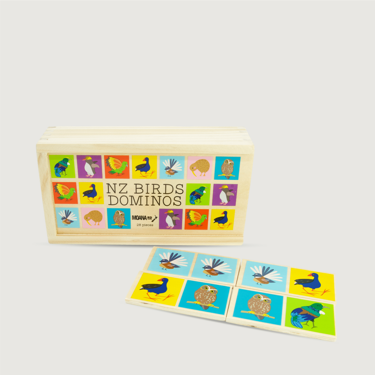 Moana Road - NZ Birds Dominoes - NZ Birds - 2 units