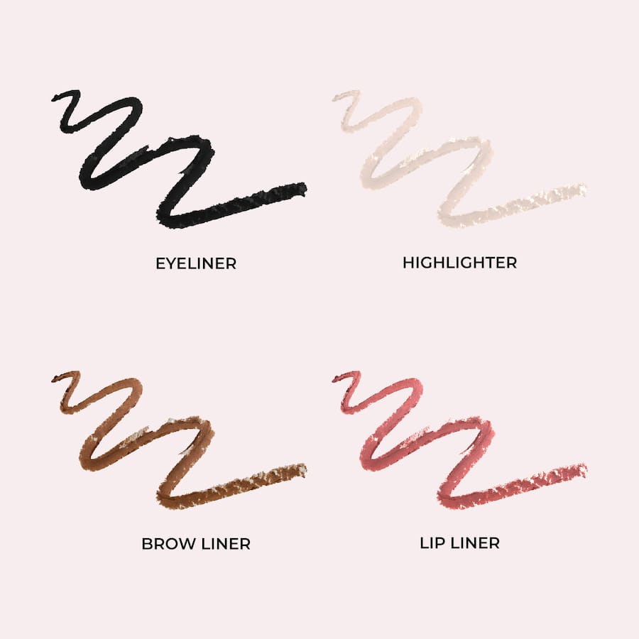 Mcobeauty 4 In 1 Liner Super Pen 1ea