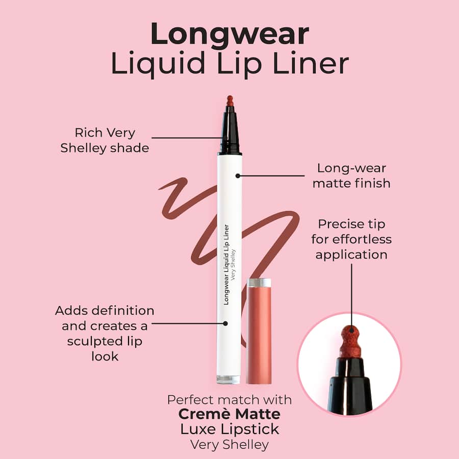Mcobeauty Liquid Lip Liner Very Shelley 1ea