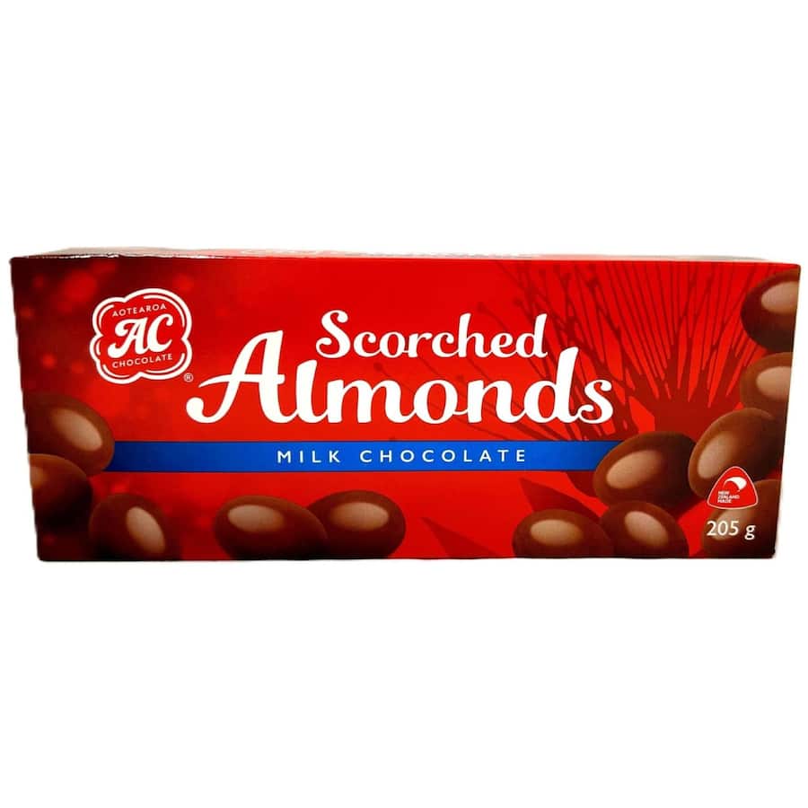 Aotearoa Chocolate Scorched Almonds  205g